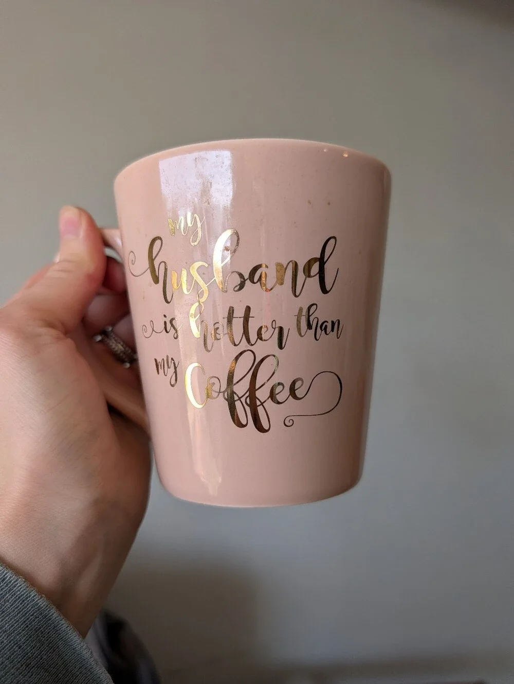 Pink Quote Mug